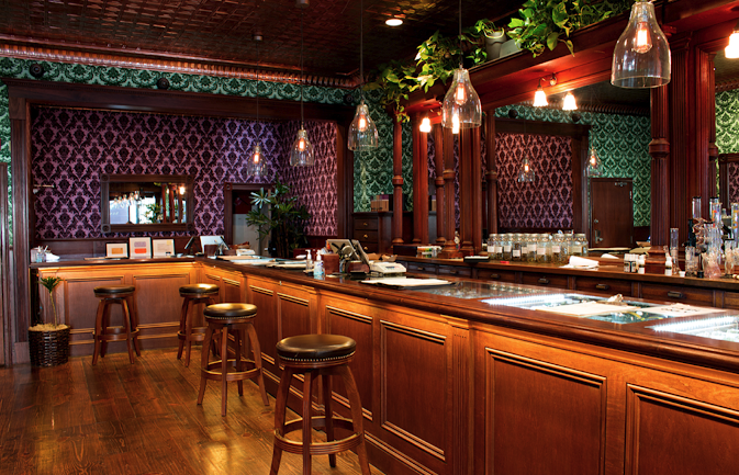 weed dispensary interior